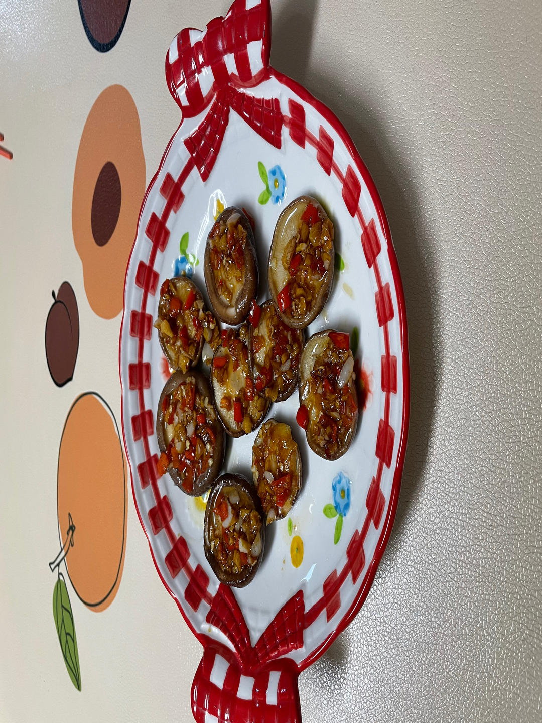 蒜蓉孜然烤香菇