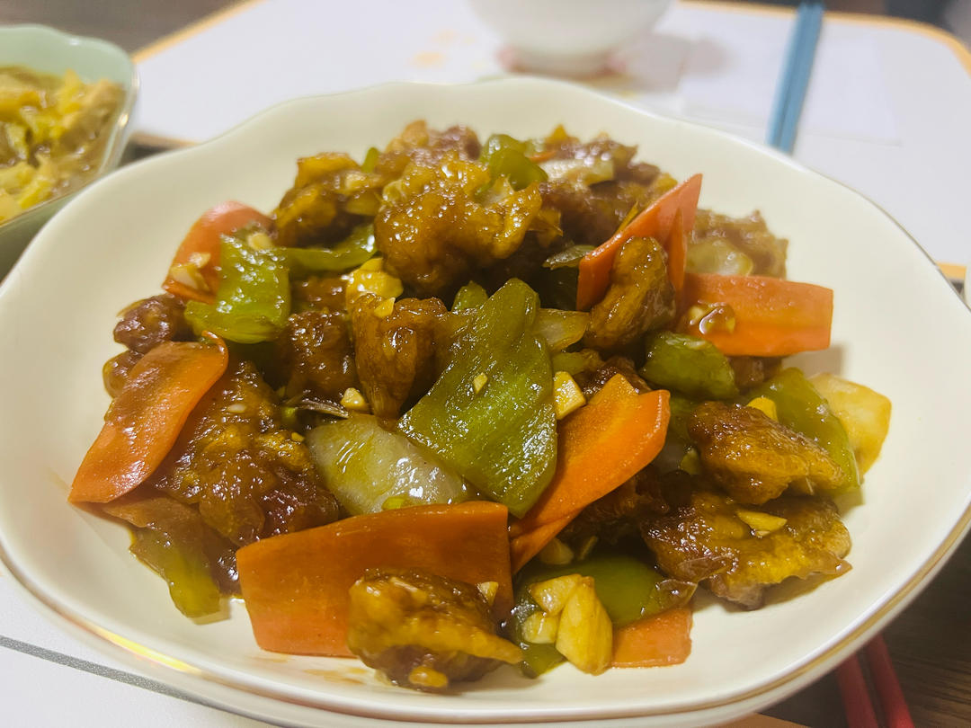 溜肉段，熘肉段（晶莹透亮外脆里嫩）