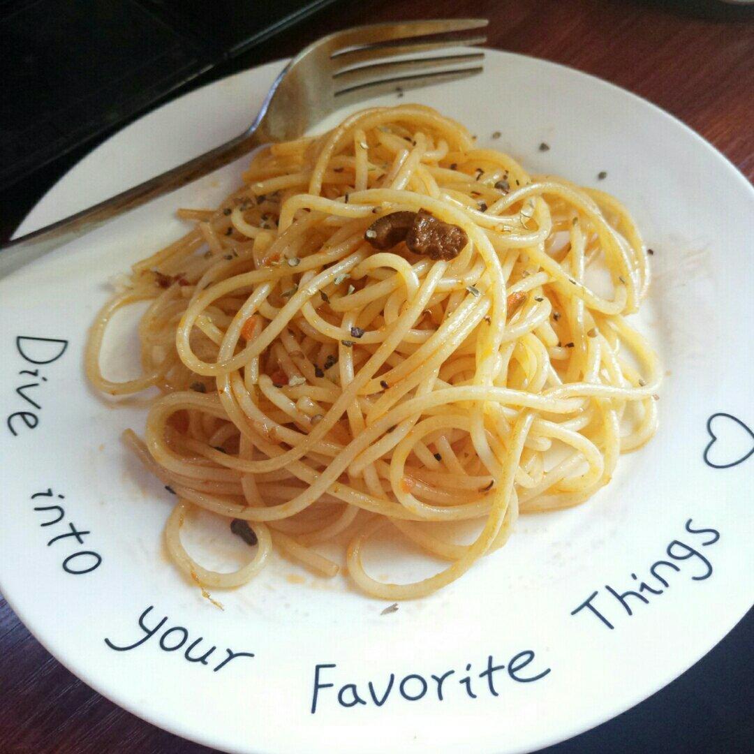 可爱多哇做的意面