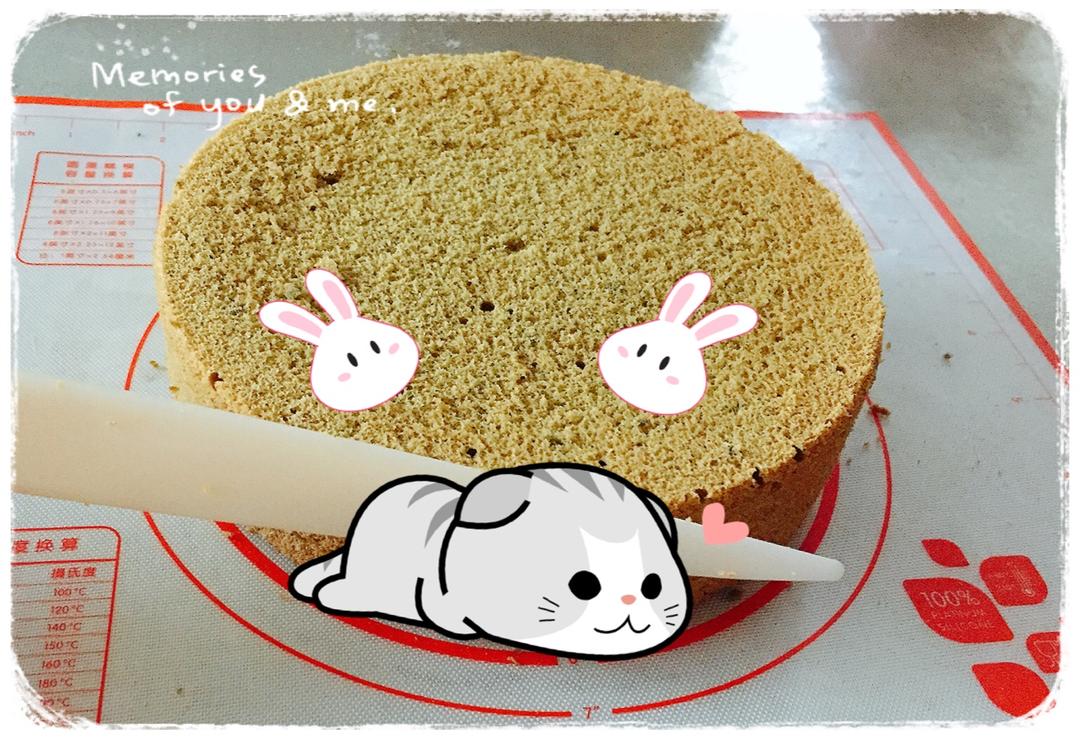 抹茶戚风蛋糕