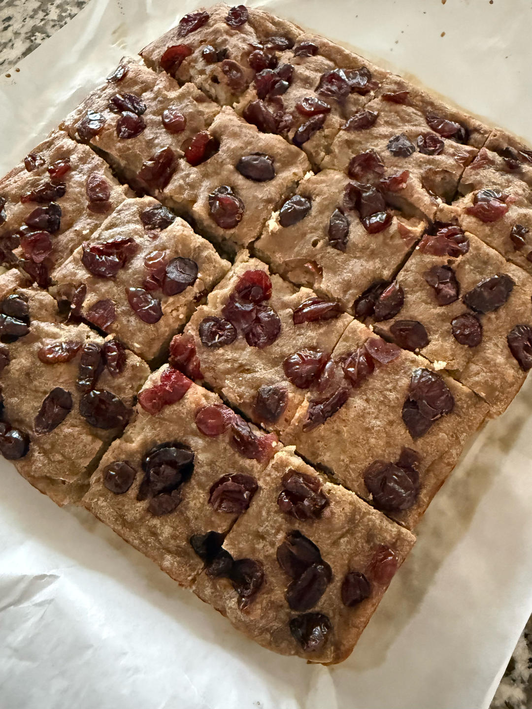 酵母版蔓越莓香蕉糕