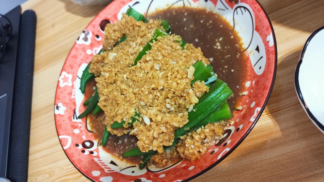蒜蓉秋葵