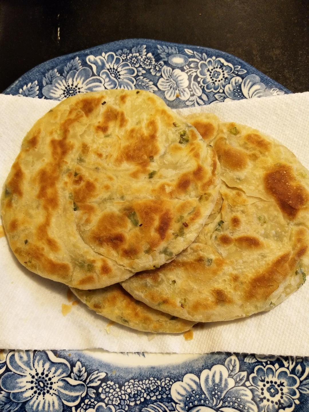 家常葱油饼