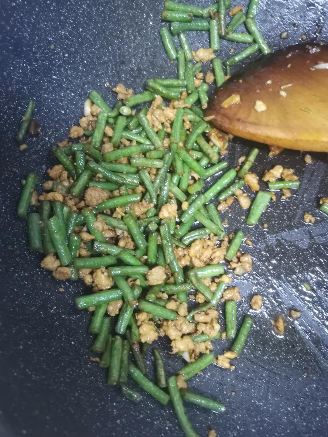 下饭菜－豇豆炒肉糜