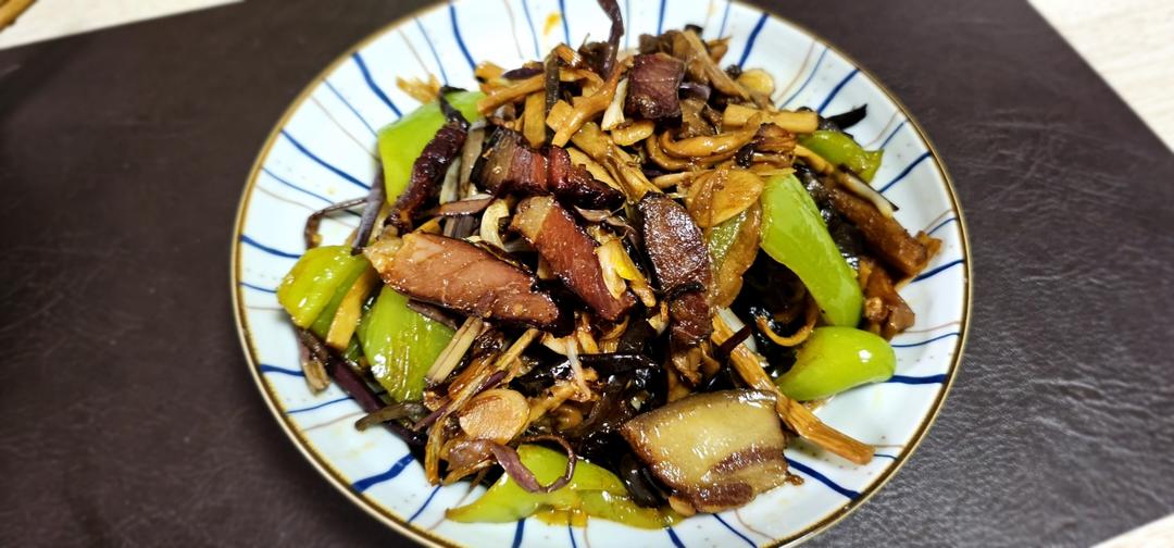 不油腻的烟笋炒腊肉