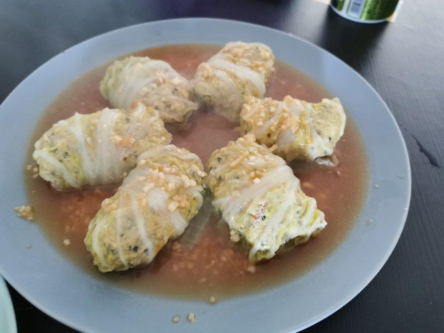 翡翠白菜卷