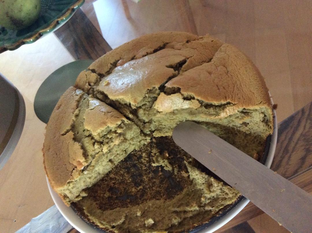 八寸抹茶戚风蛋糕