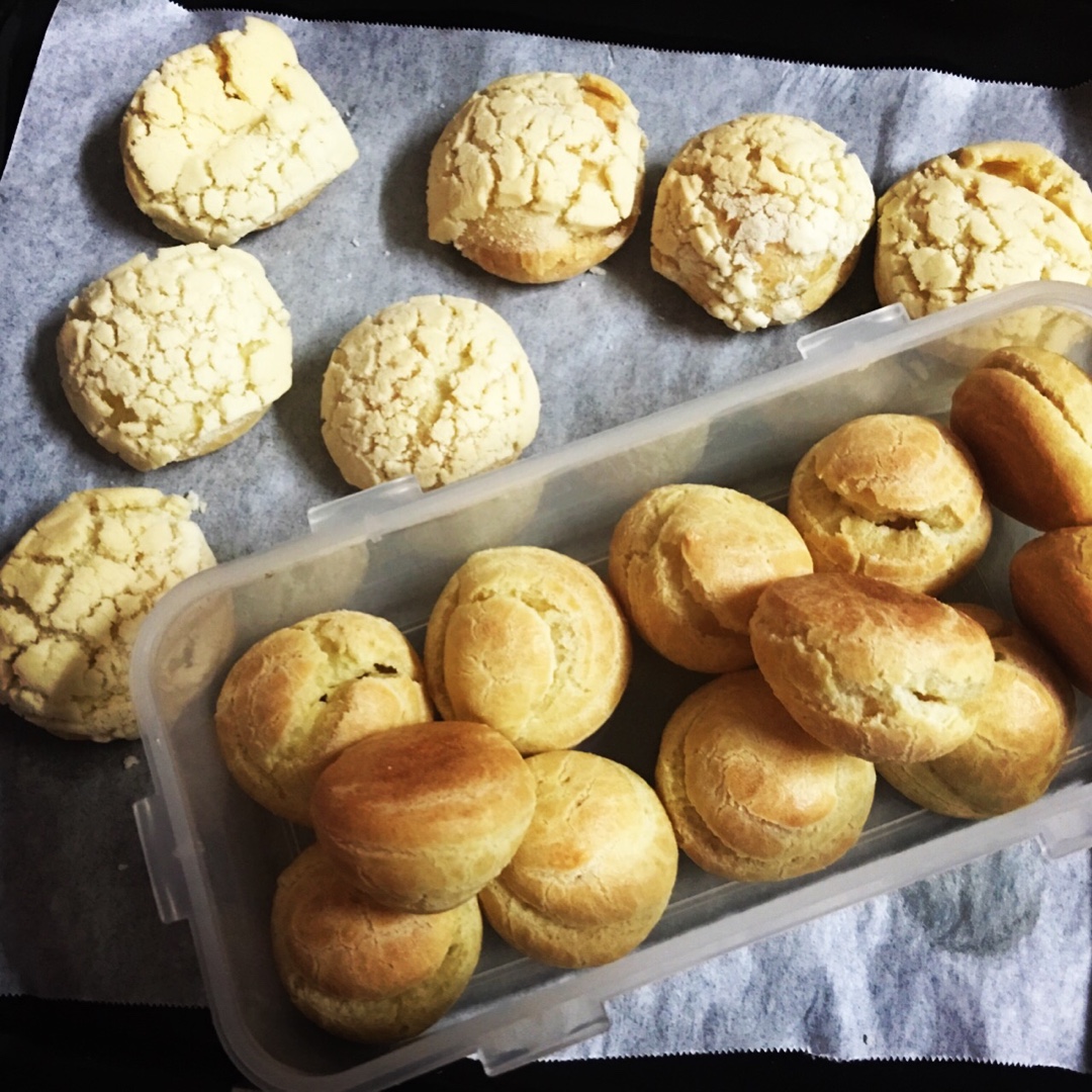 十分美味的酥皮泡芙
