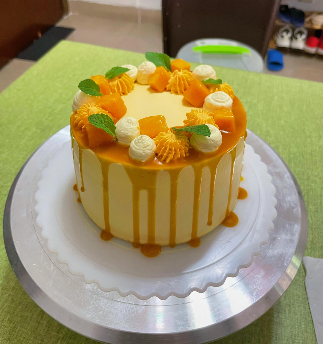 超柔软6寸戚风蛋糕(附8寸配方)零失败 超详细‼️含操作视频