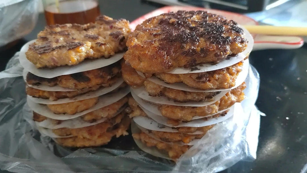 汉堡猪肉饼