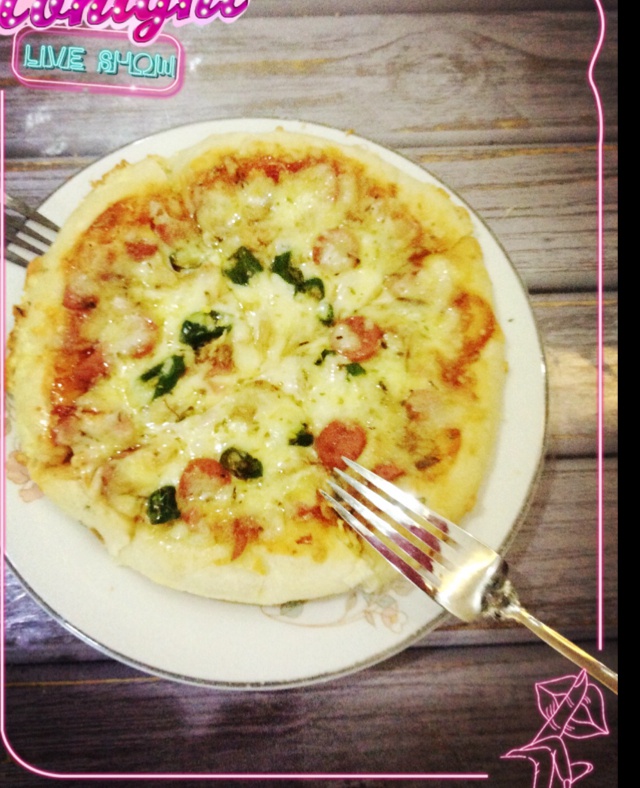金枪鱼火腿pizza