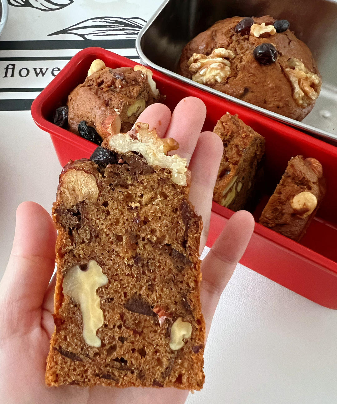 山姆同款枣泥核桃蛋糕