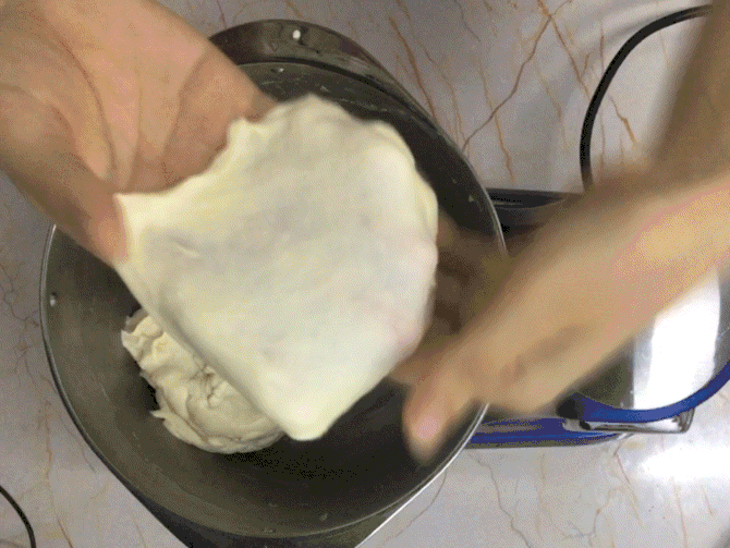 纯奶手撕吐司的做法 步骤1