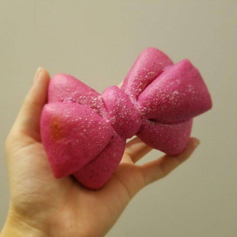 火龙果蝴蝶结面包（一次发酵）