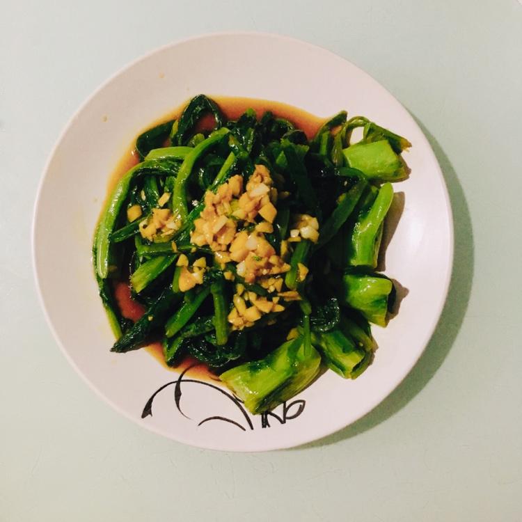 蒜蓉油麦菜（蚝油）