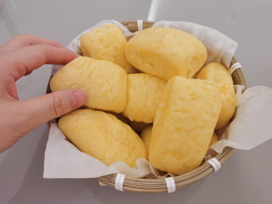 玉米奶香馒头的做法