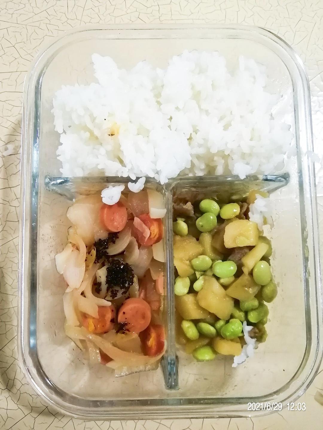 简易工作餐