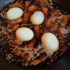 红烧肉卤蛋（辣版）的做法 步骤5