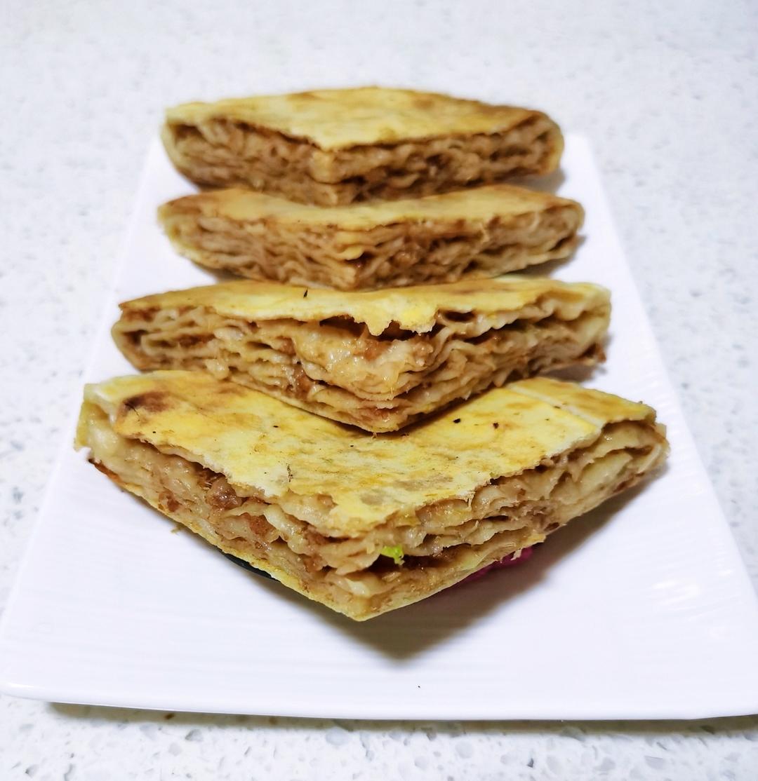 千层牛肉饼