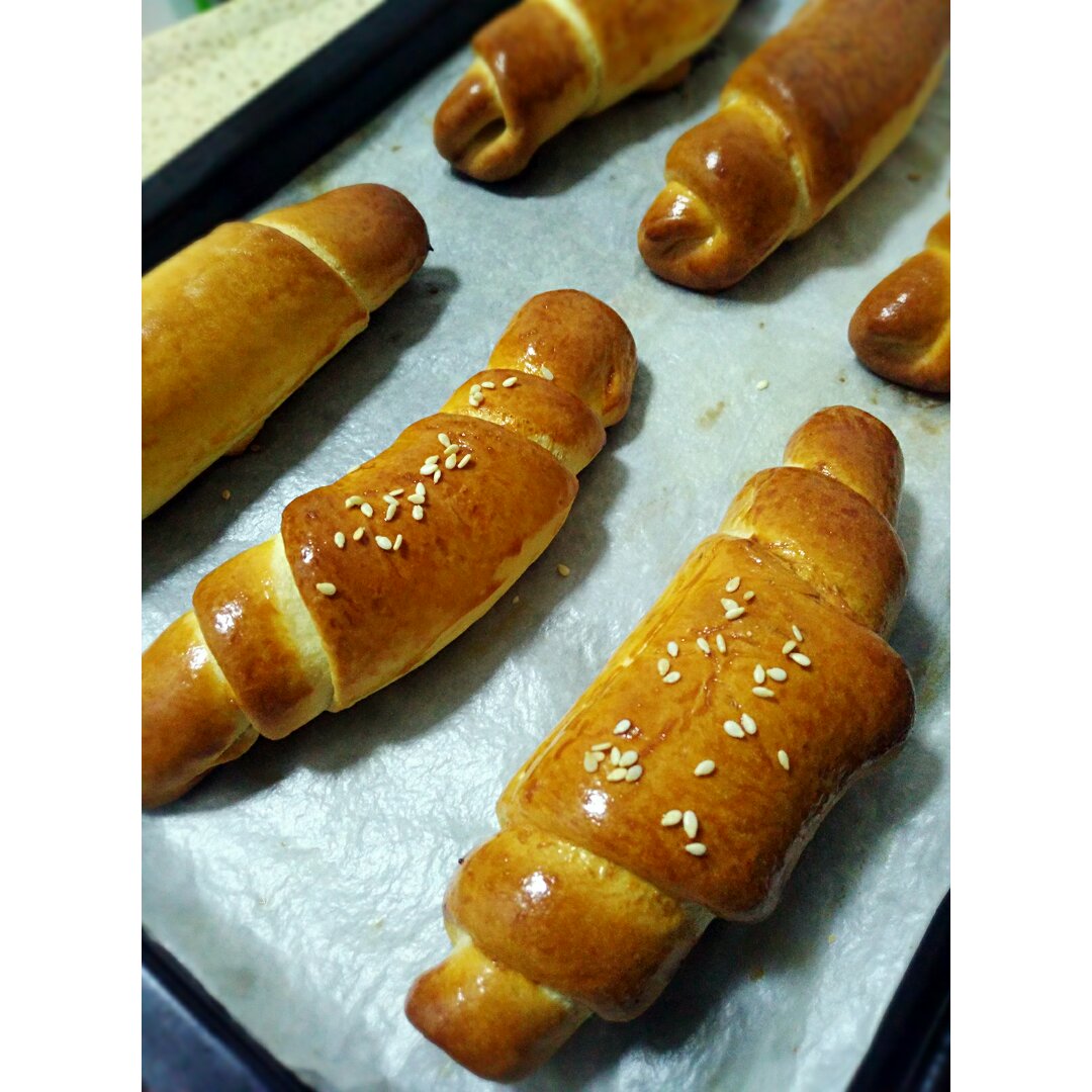 黄油面包卷