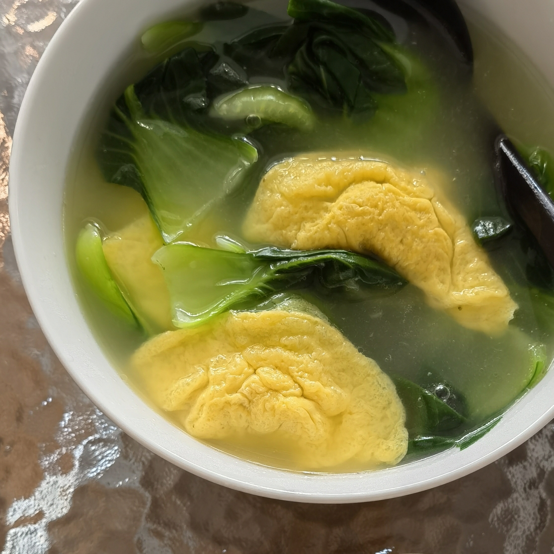 蛋饺青菜汤的做法