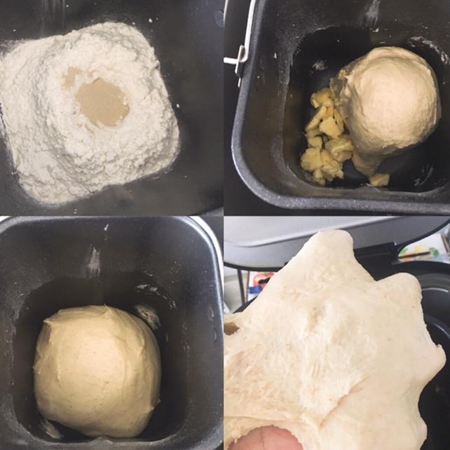 纯奶手撕吐司的做法 步骤1