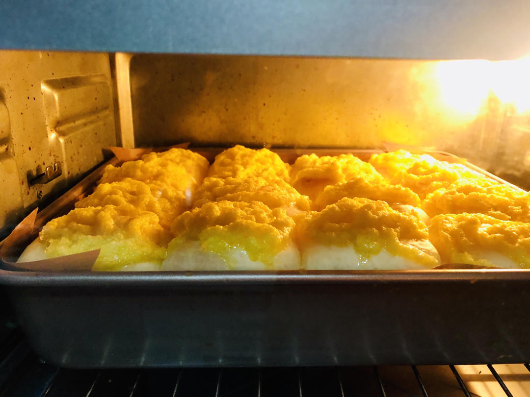 椰蓉餐包（一次发酵，玉米油版，或黄油）