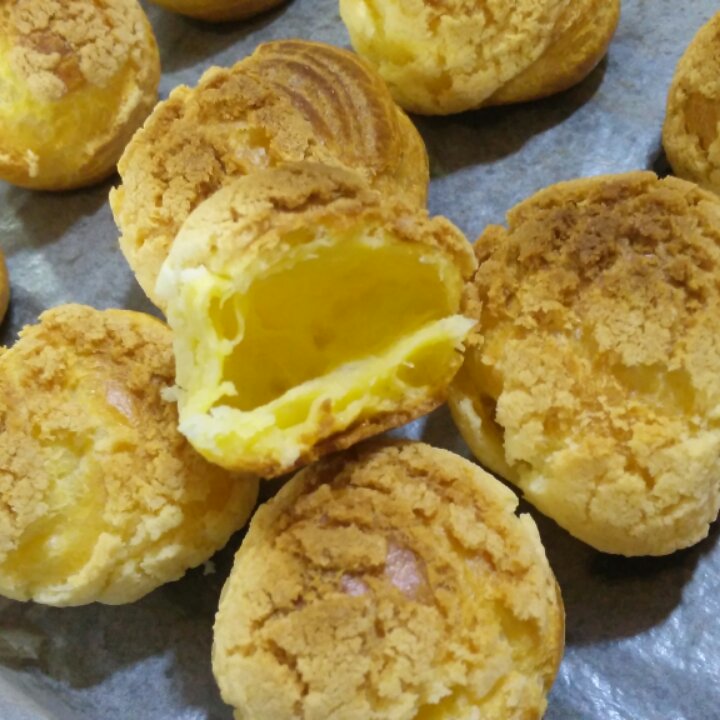 十分美味的酥皮泡芙