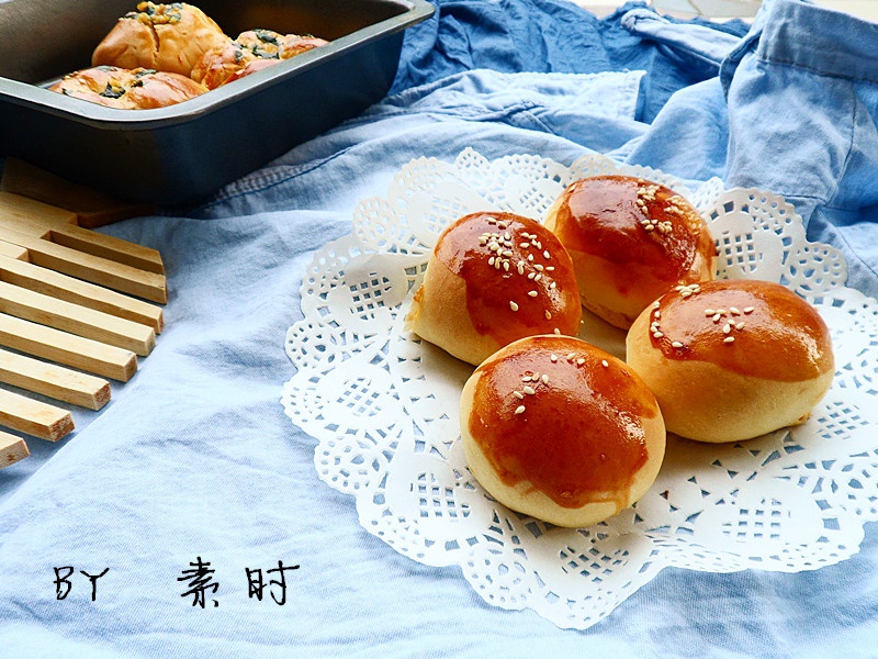 软绵绵夹馅酸奶小面包（松下面包机版）