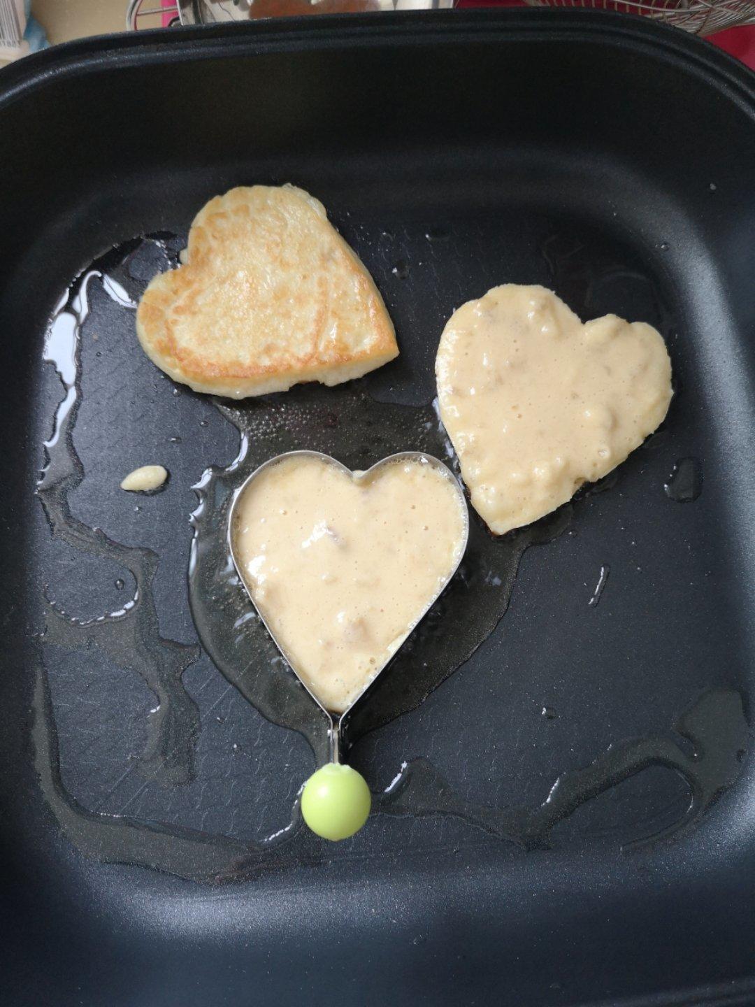 香甜软糯的香蕉鸡蛋饼