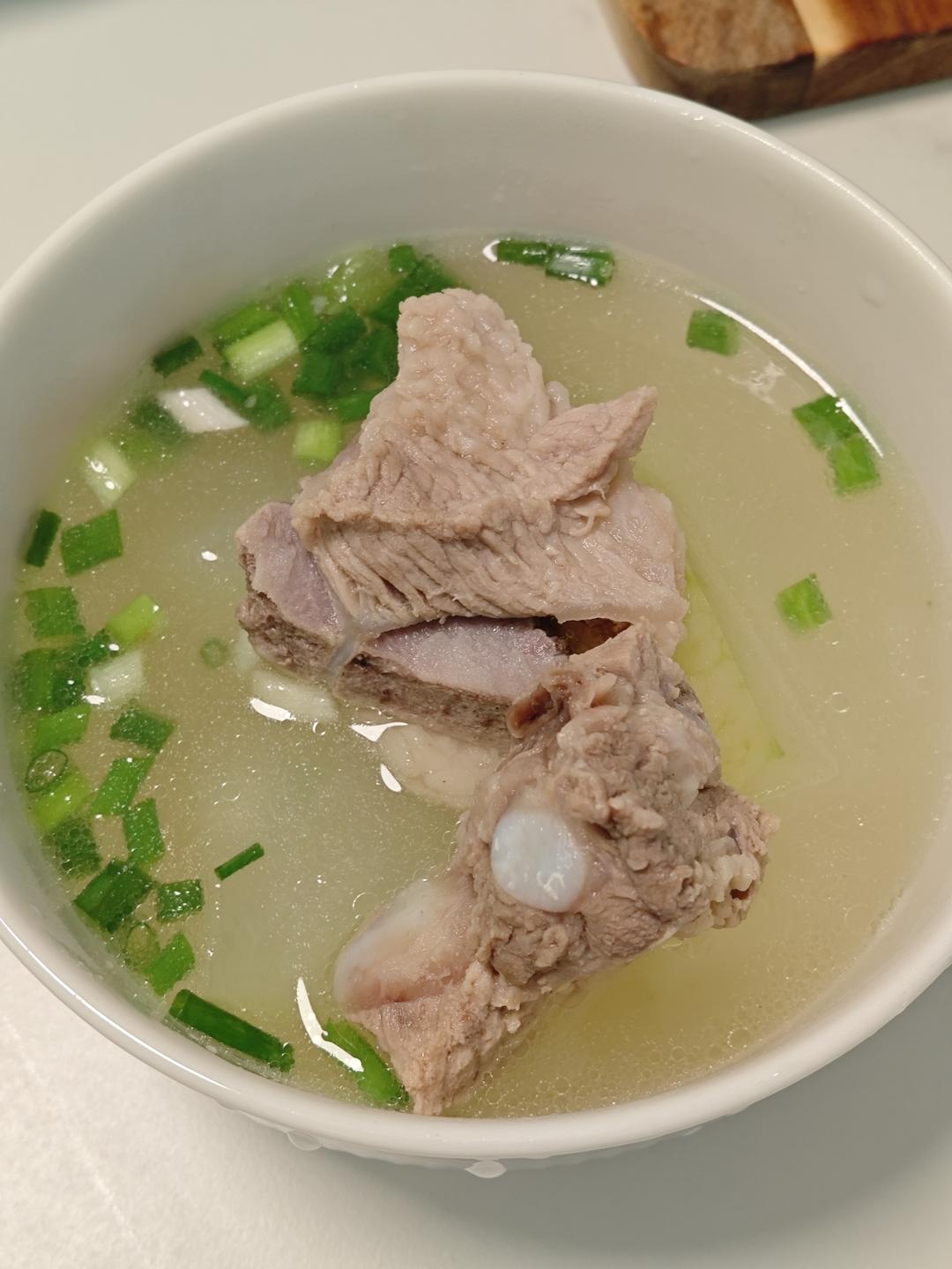 冬瓜排骨汤，夏天的味道