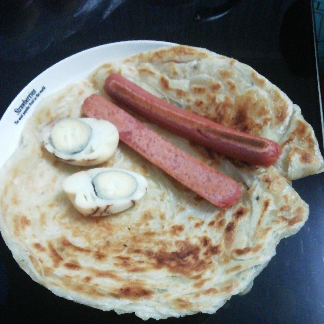 葱花手抓饼