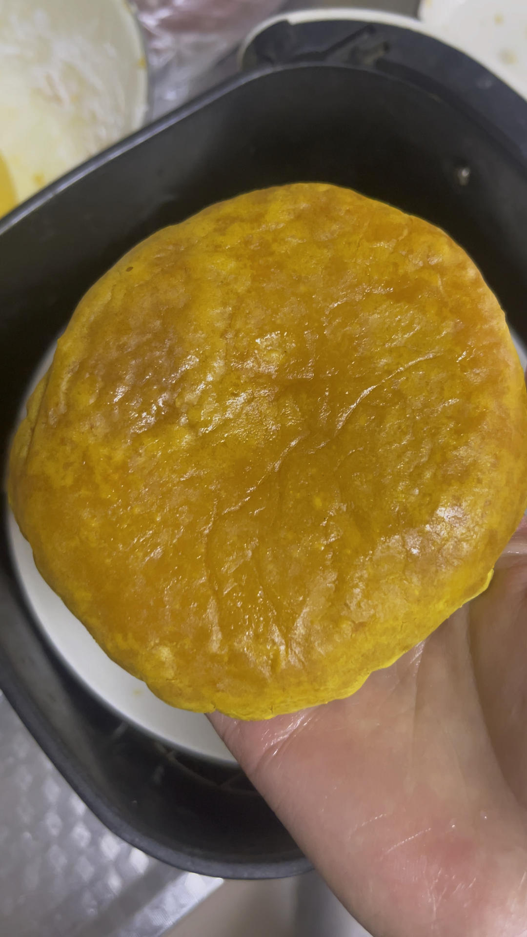 平底锅就能做，香甜软糯的南瓜饼，一次成功