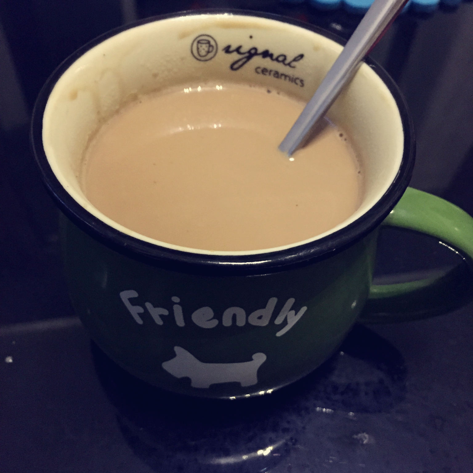 手煮奶茶