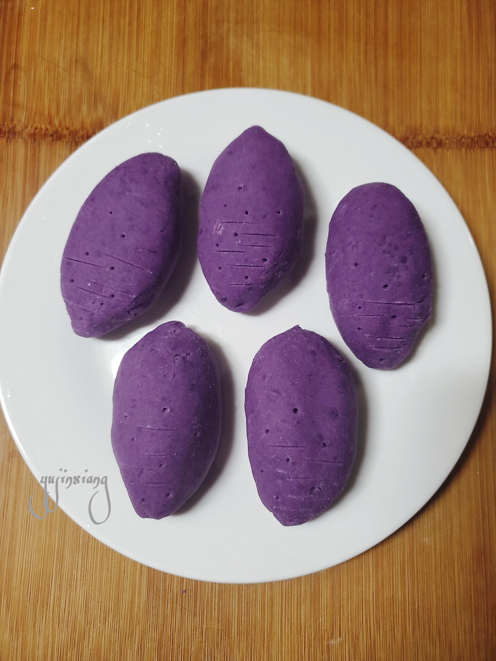 无油低糖的紫薯糍粑（减肥瘦身.增强免疫力.防癌抗癌）的做法 步骤14