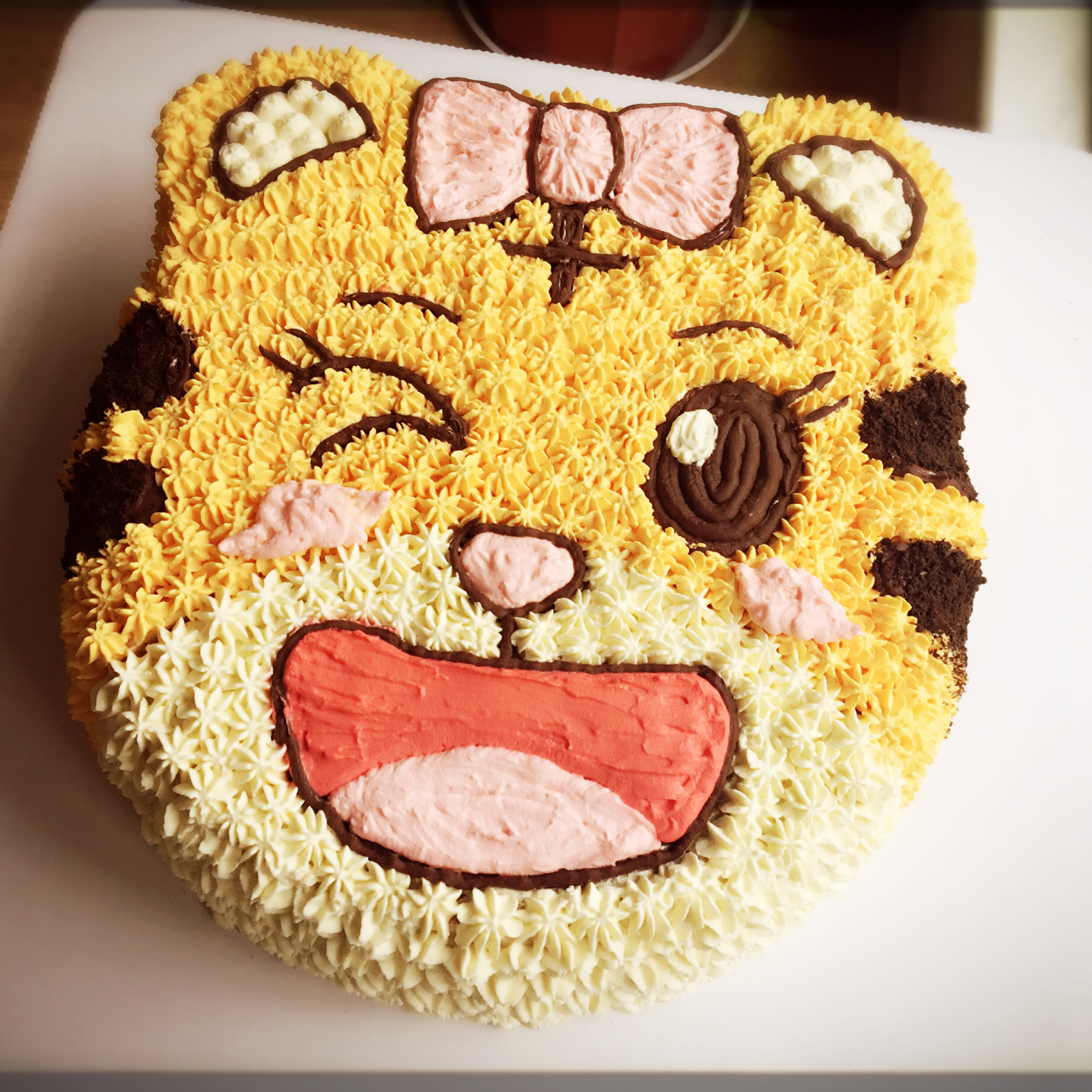 糖分様biubiubiu做的巧虎蛋糕