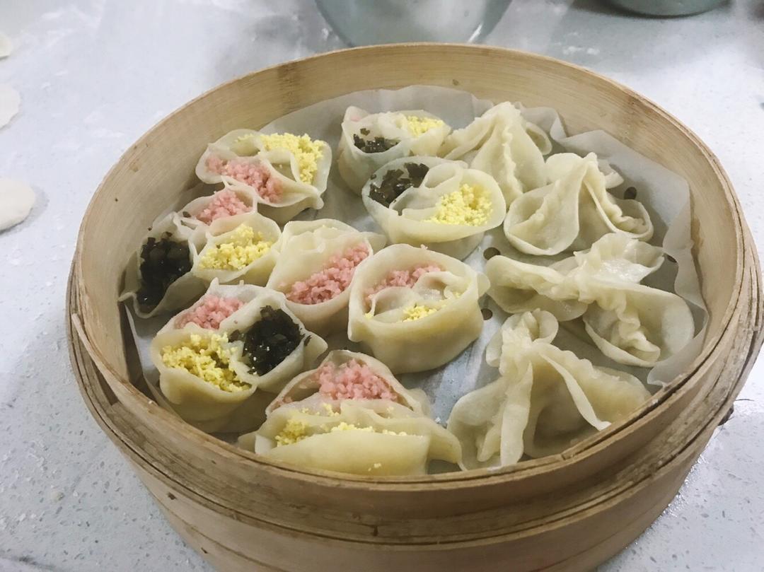 年夜饭四喜蒸饺I花样蒸饺