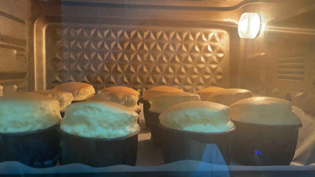 戚风纸杯蛋糕『完美不开裂』