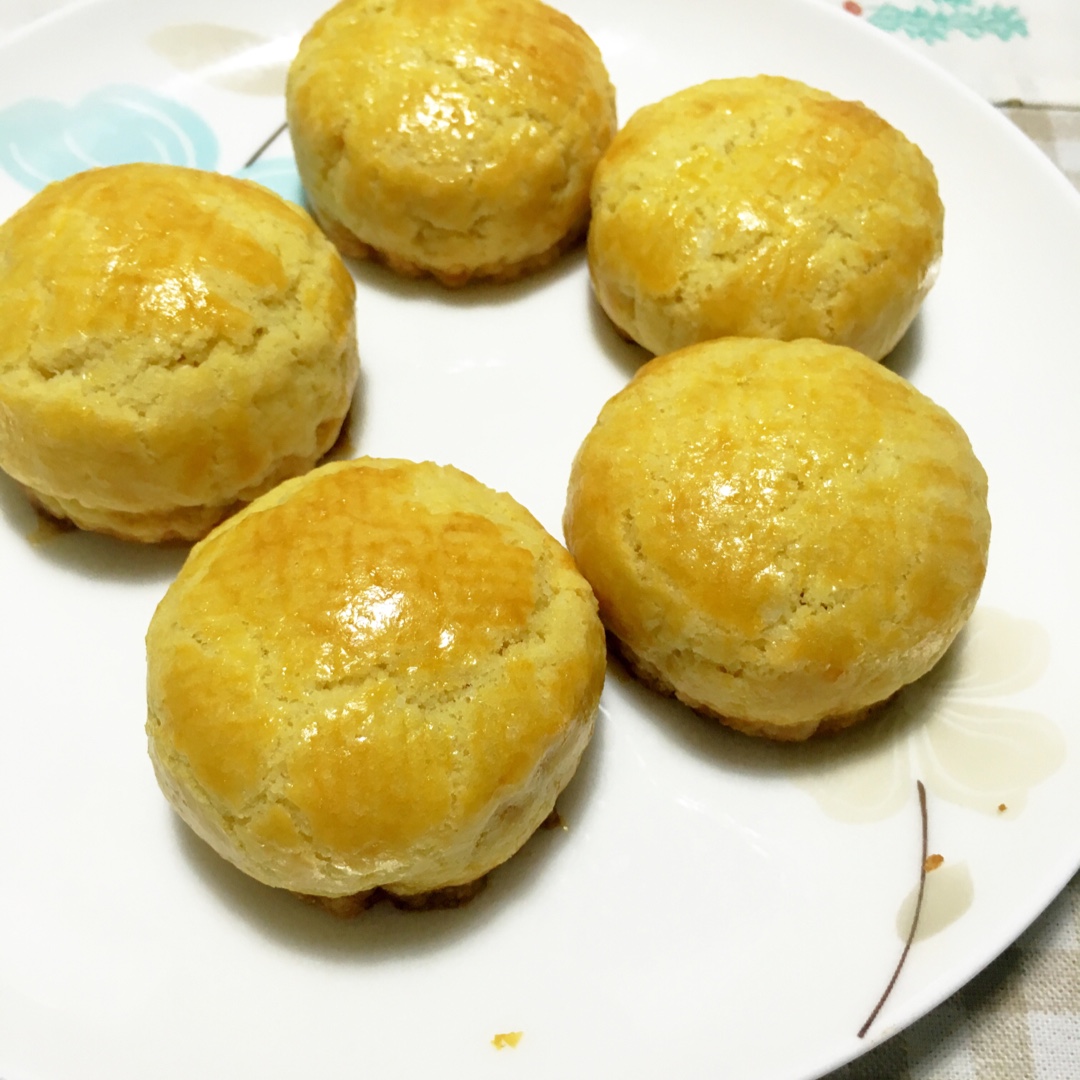五仁月饼～不用转化糖浆的版本