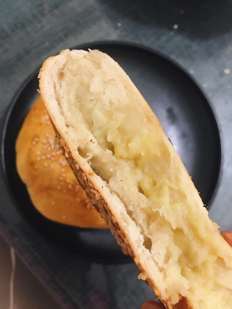 网红芝士榴莲饼/香蕉饼（超详细）