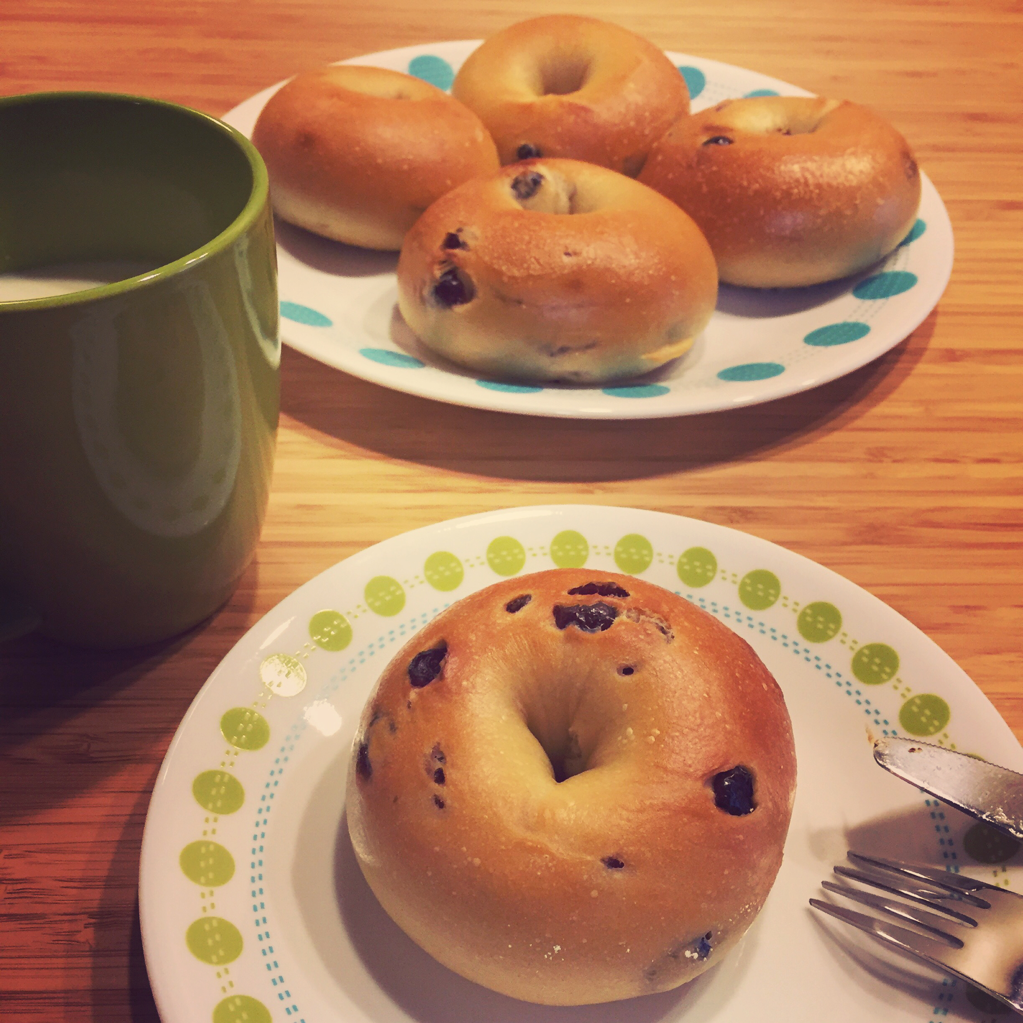 酸甜双莓贝果（冷藏发酵法）丨健康·烘焙