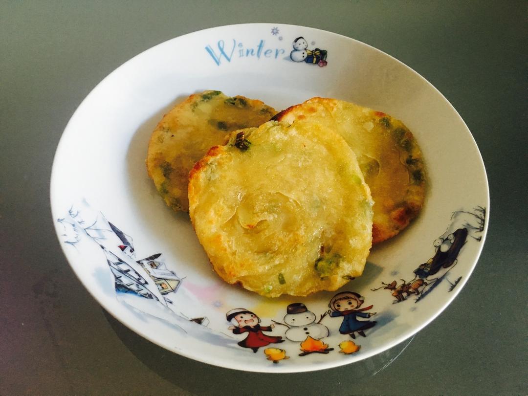 饺子皮葱油饼