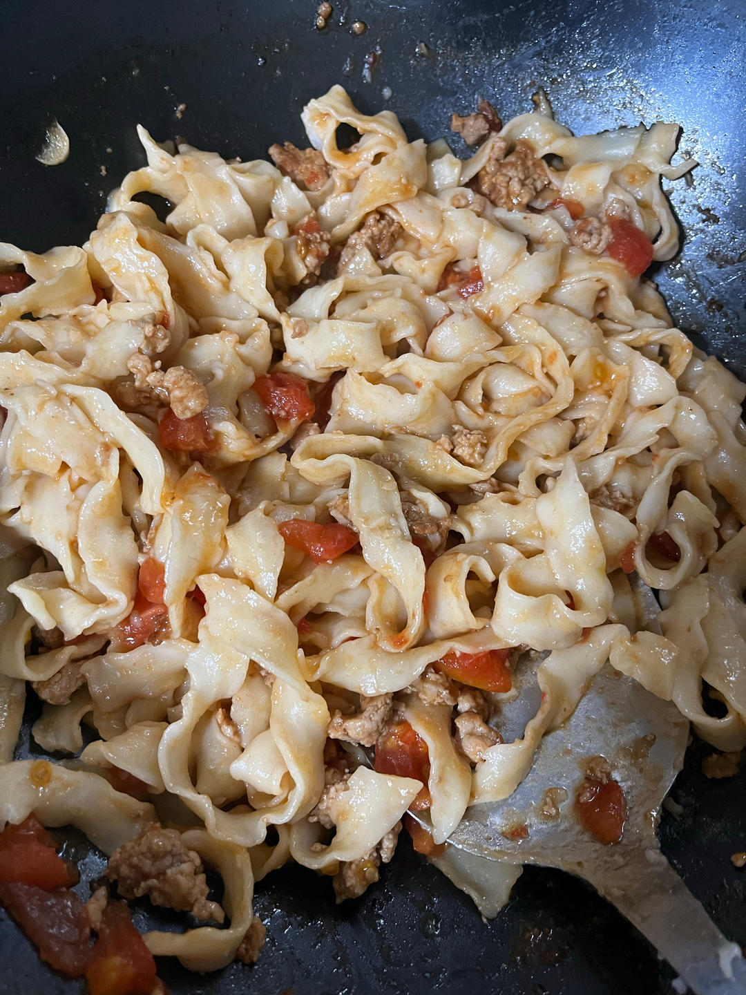 超级good的肉沫拌面