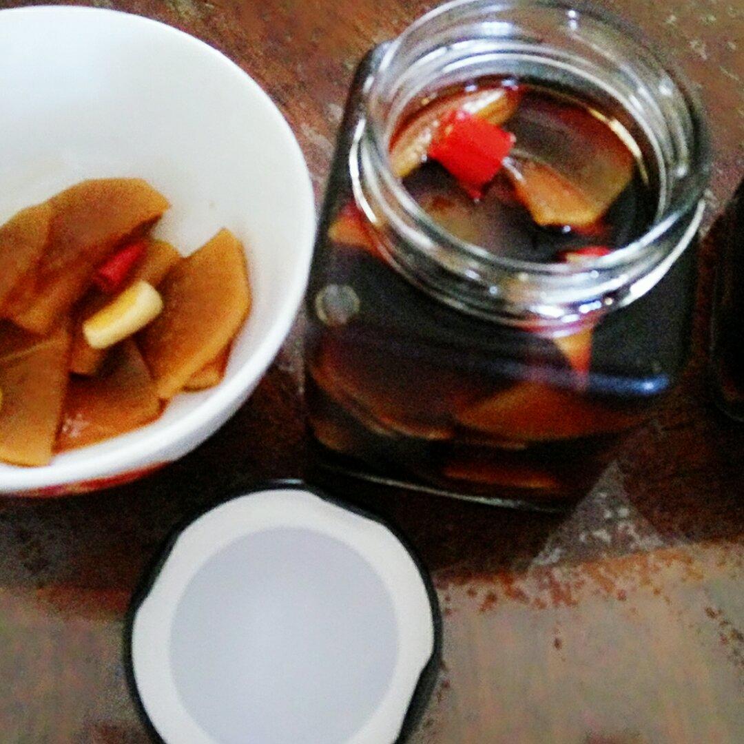 盛夏时节的消暑小菜【酱萝卜】