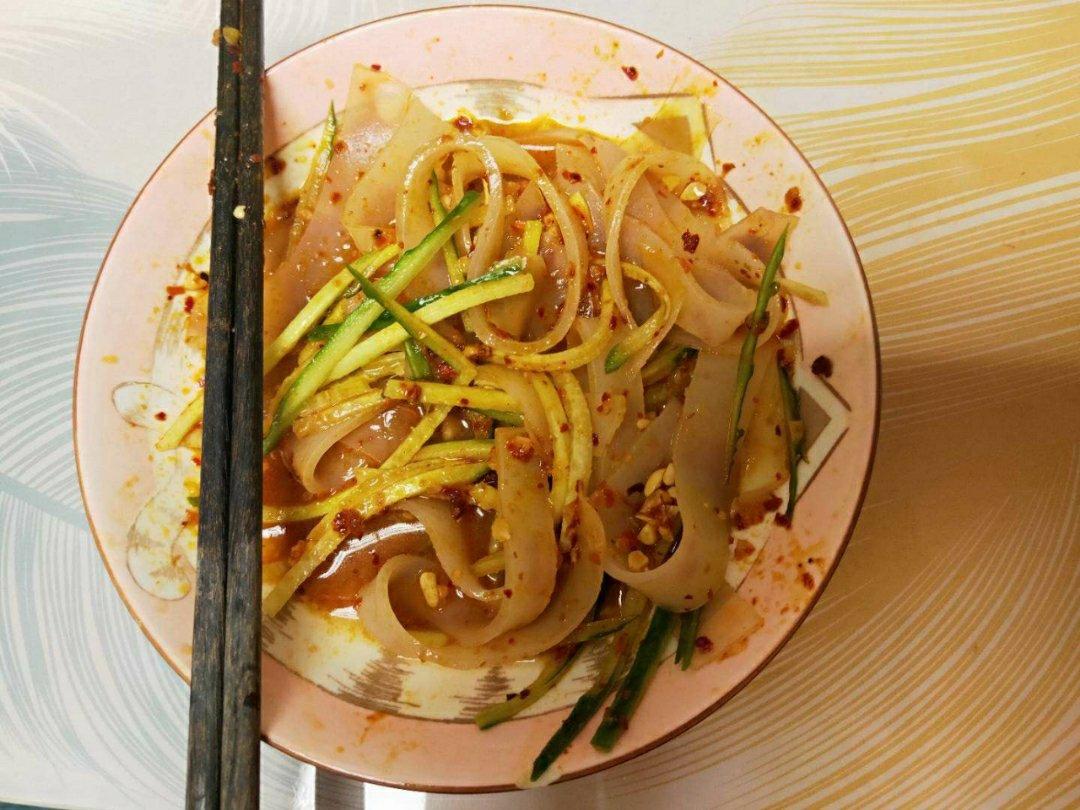 凉皮-家庭自制（告诉你自己做更劲道的秘诀）