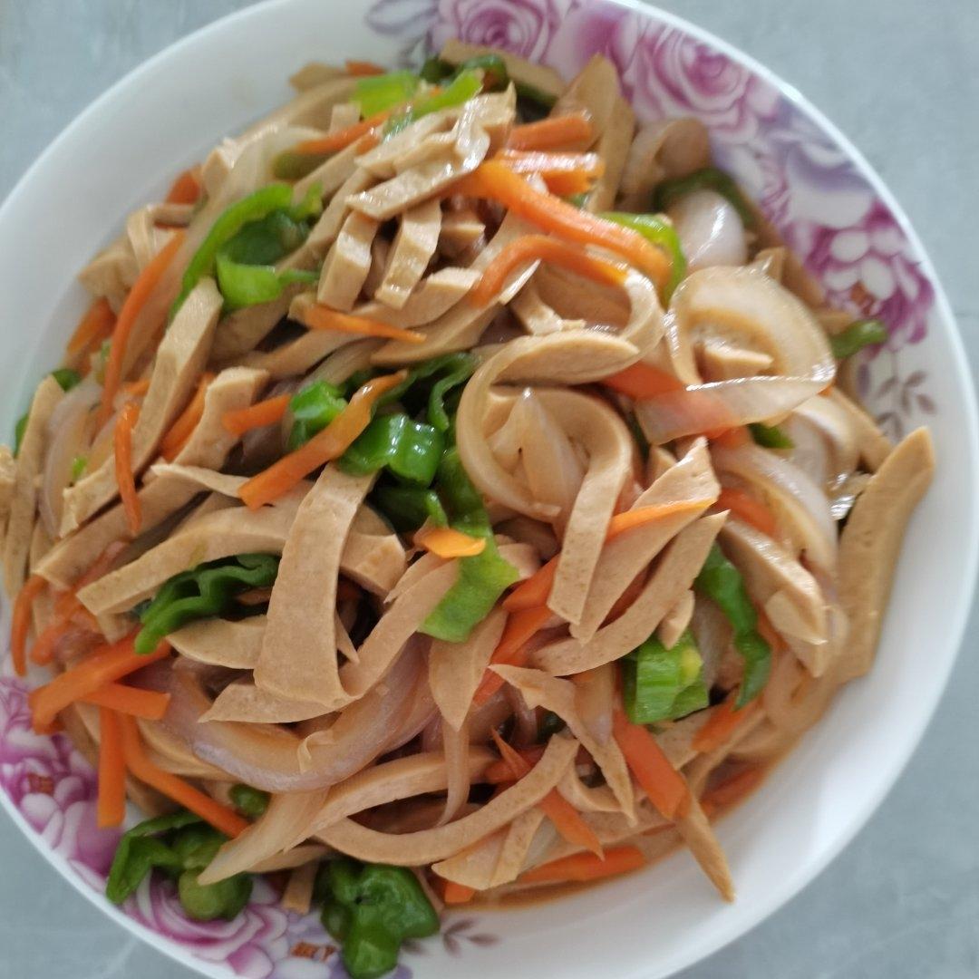 素鸡炒三丝