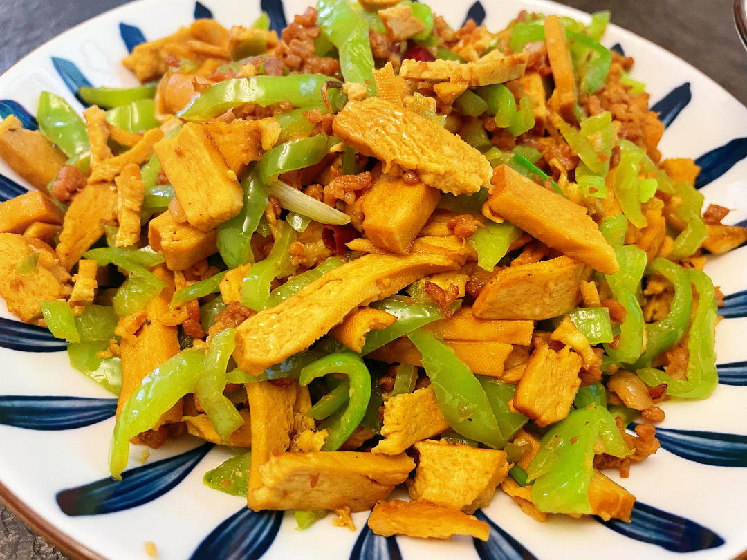 香干炒青椒