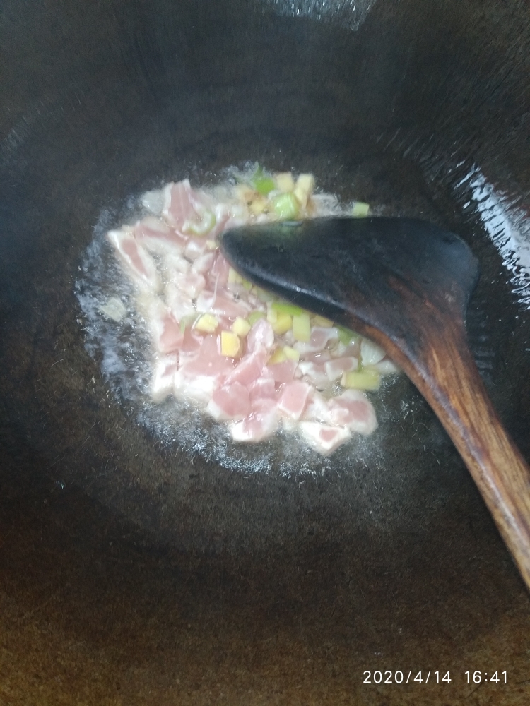 芸豆炒肉～家常菜的做法 步骤5