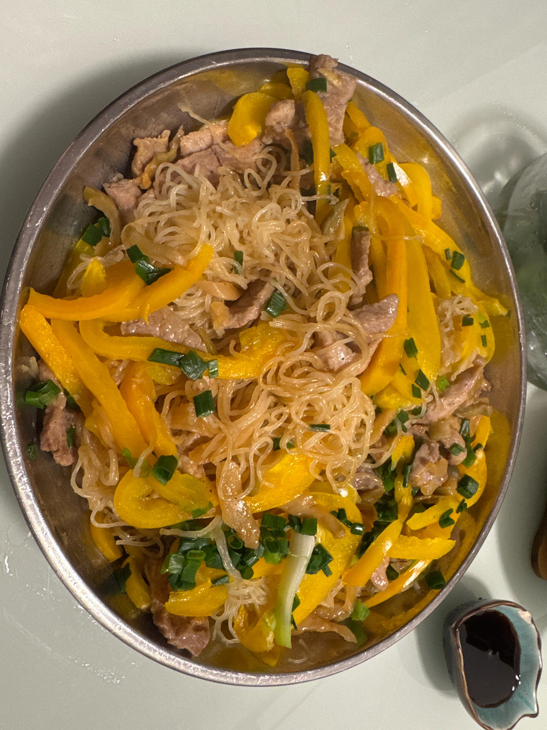 榨菜牛肉蒸米粉