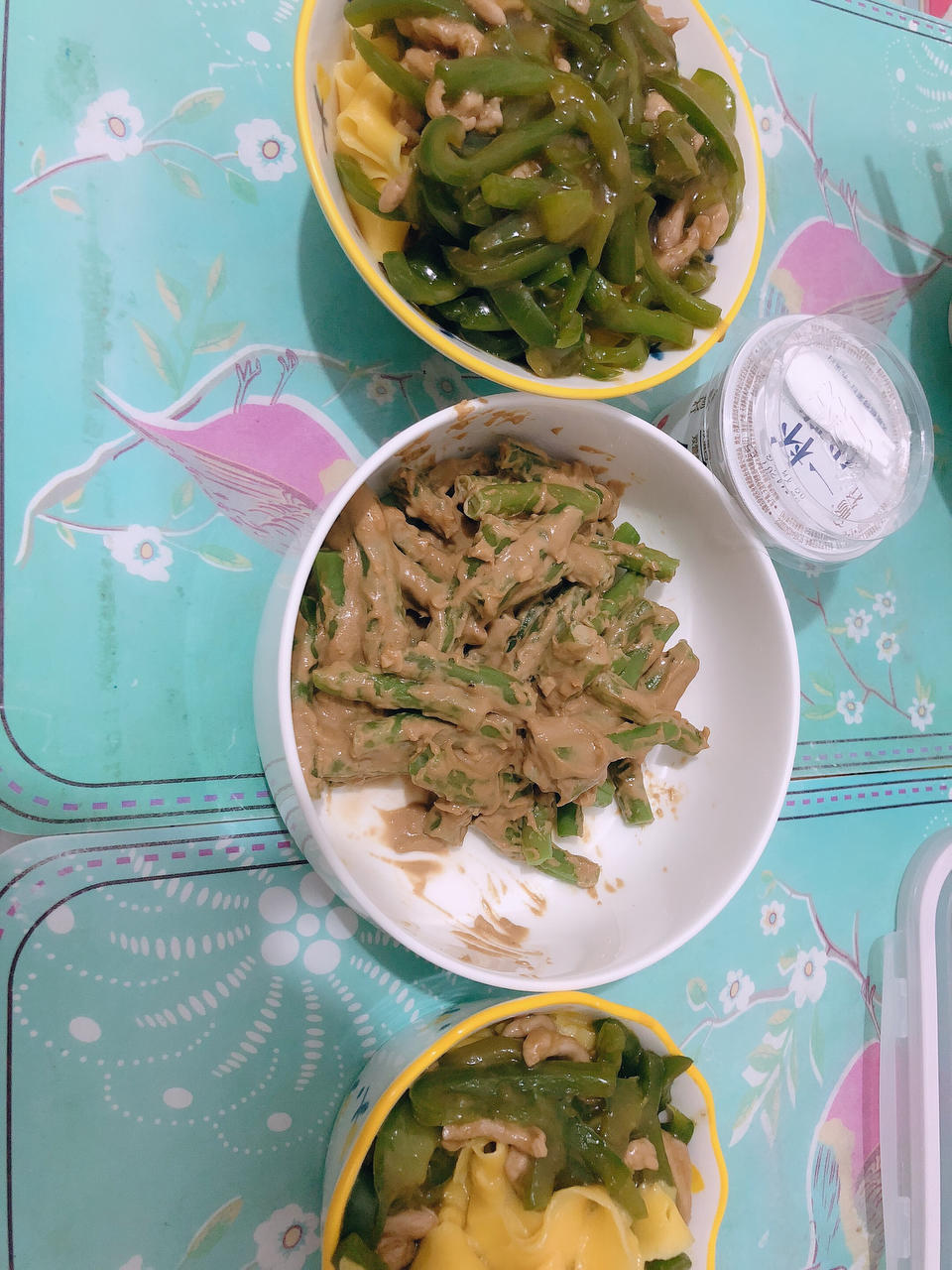 麻酱拌豆角（万能麻酱汁）